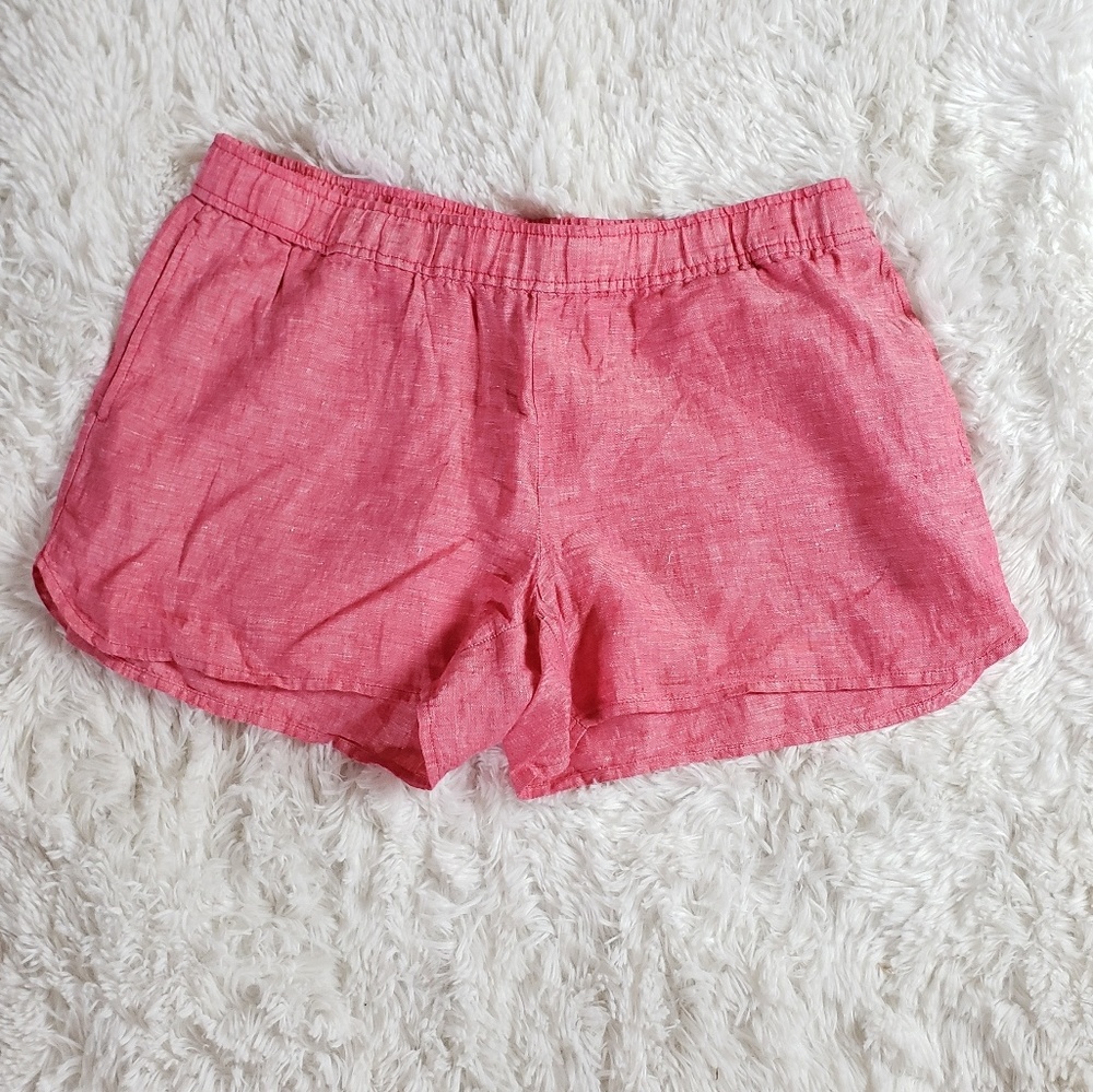 EUC Vineyard Vines Linen Pull On Shorts Size Small